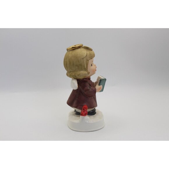 Vintage Josef Originals December Birthday Girl Figurine - 1950s Japan Ceramic - Picture 3 of 8
